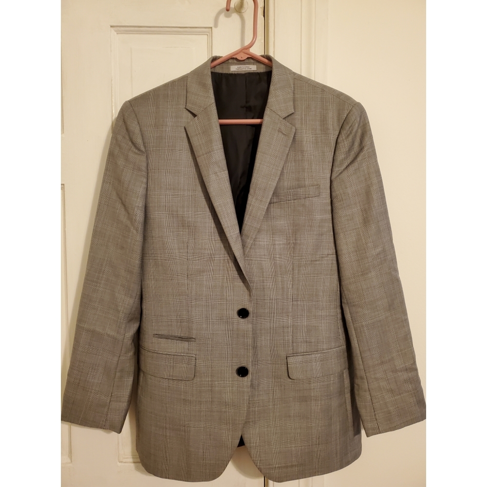 Express Men's Glen Plaid Suit